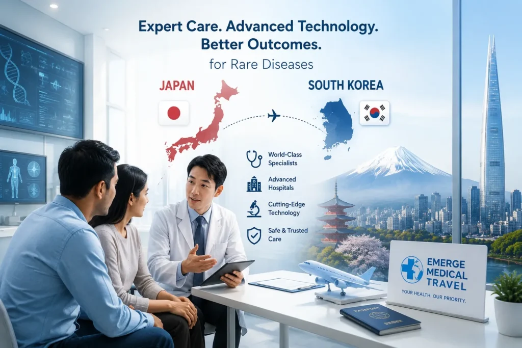 Rare disease treatment consultation in Japan and South Korea for international patients